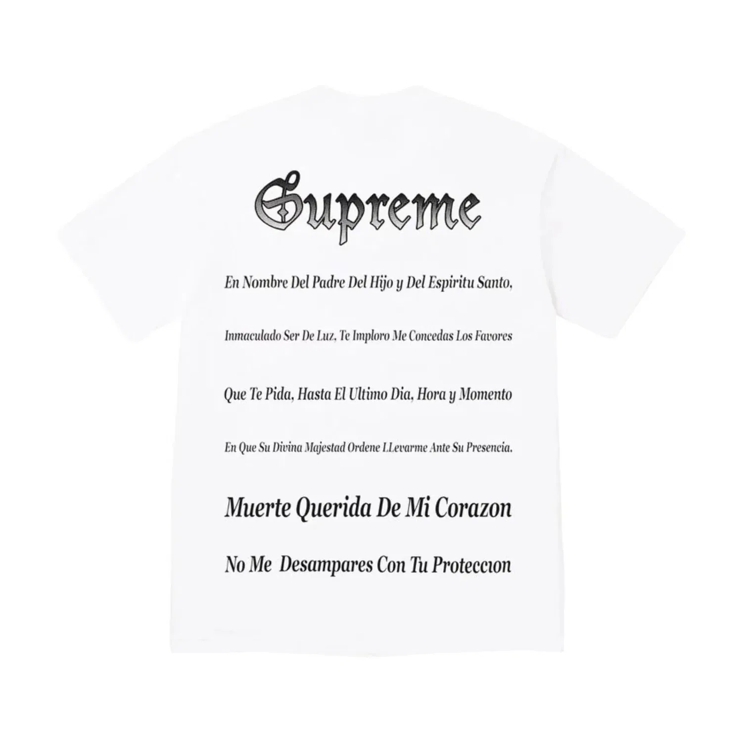 Футболка Supreme SS26 Grim Reaper, белая, SUP-SS26-159-WHT — фото 2