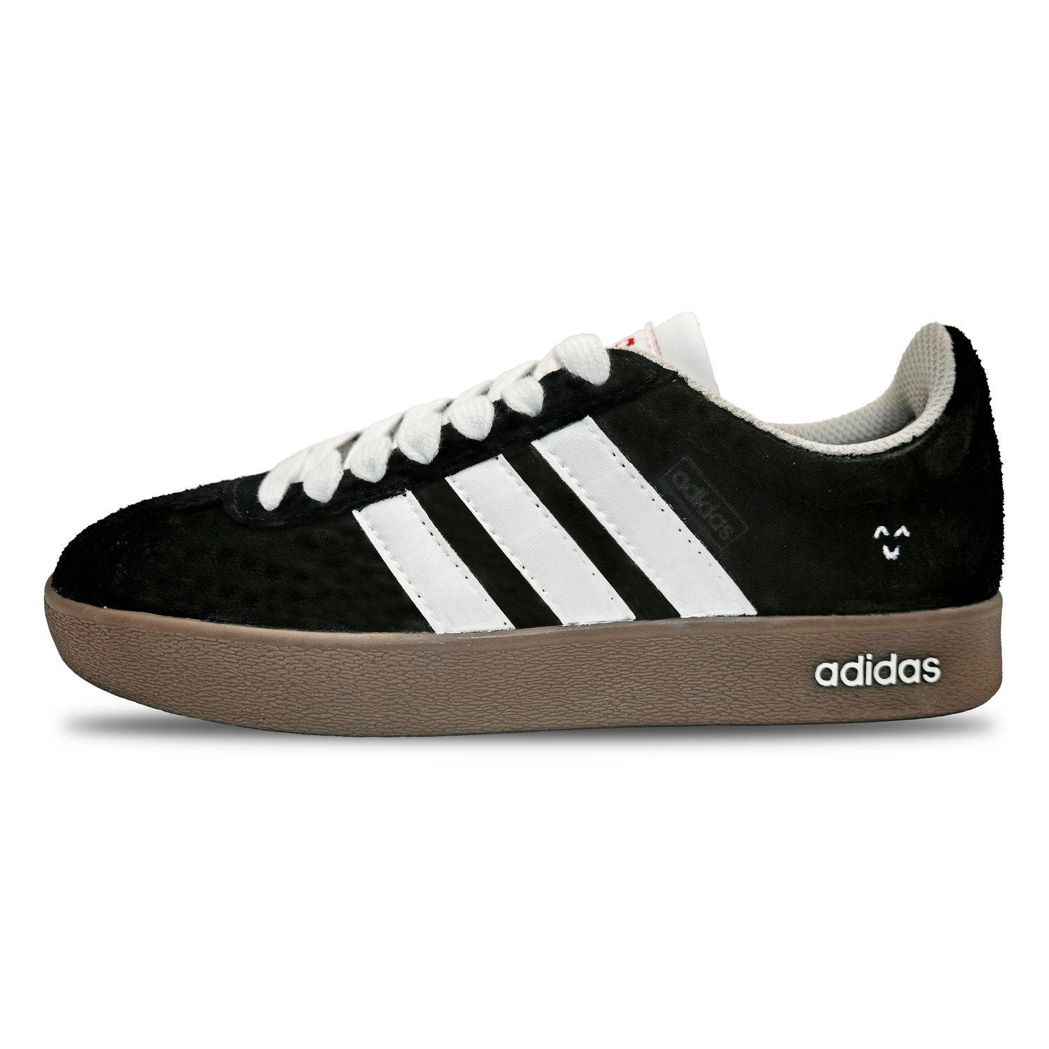 

Adidas Кроссовки для скейтбординга VL COURT 20 Ink Star Feather Balance Low top, унисекс, черный с белым