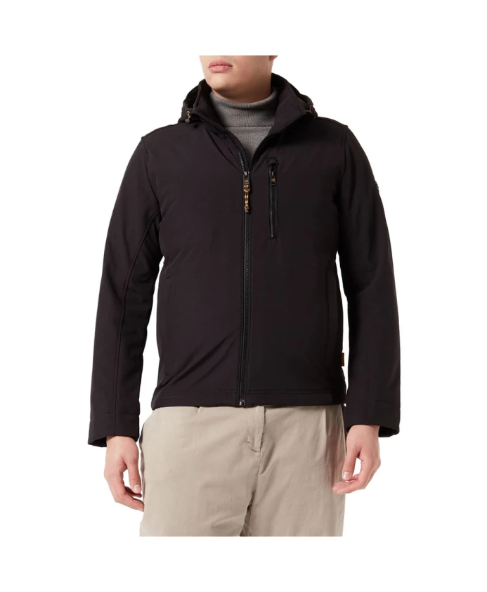 

Мужская черная куртка, вневременной дизайн. Camel Active, черный