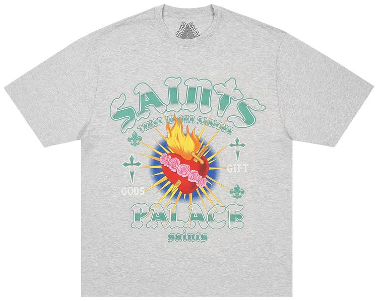 

Подарочная футболка Palace Gods, серый