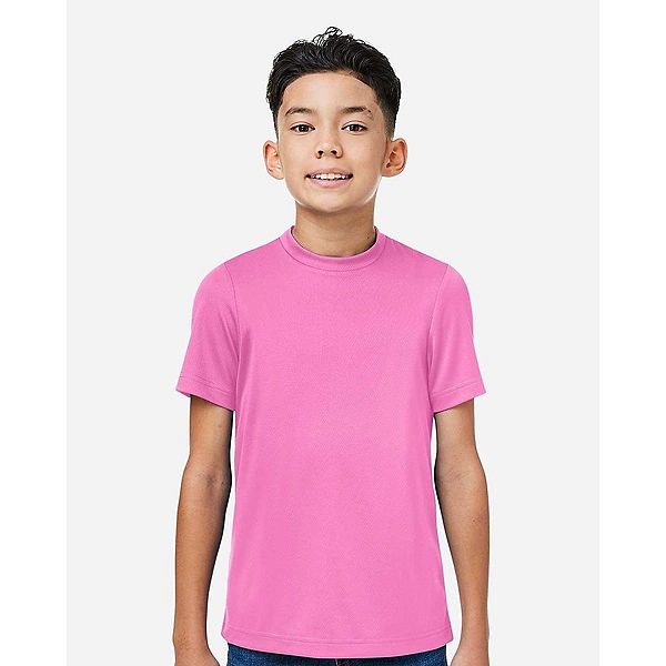 Футболка Youth Zone Performance Mesh Team 365, Sport Light Blue — фото 4