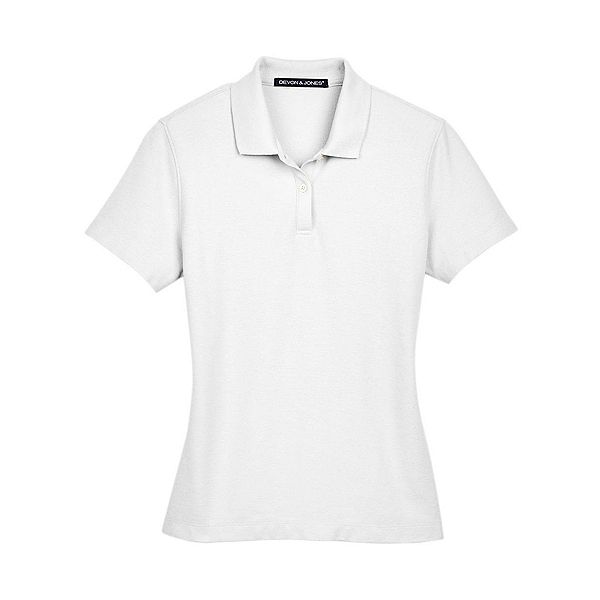 

Женская футболка Polo Performance drytec20 Devon & Jones, White