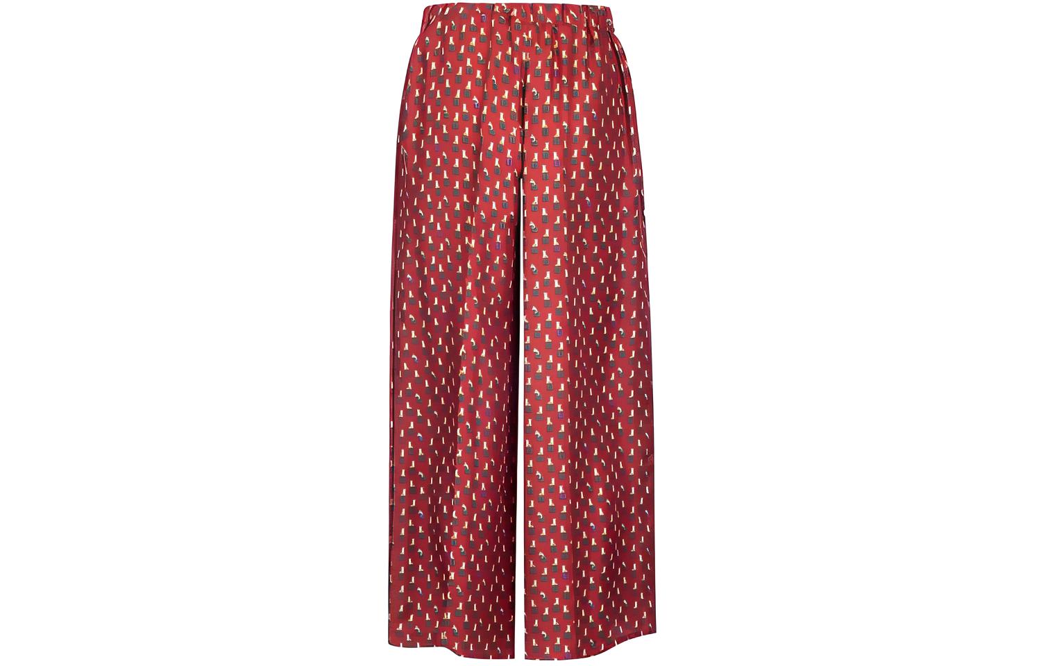 

Повседневные брюки женские красные MaxMara