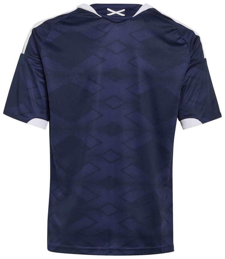 Детская домашняя футболка Adidas Scotland 26, синий — фото 2