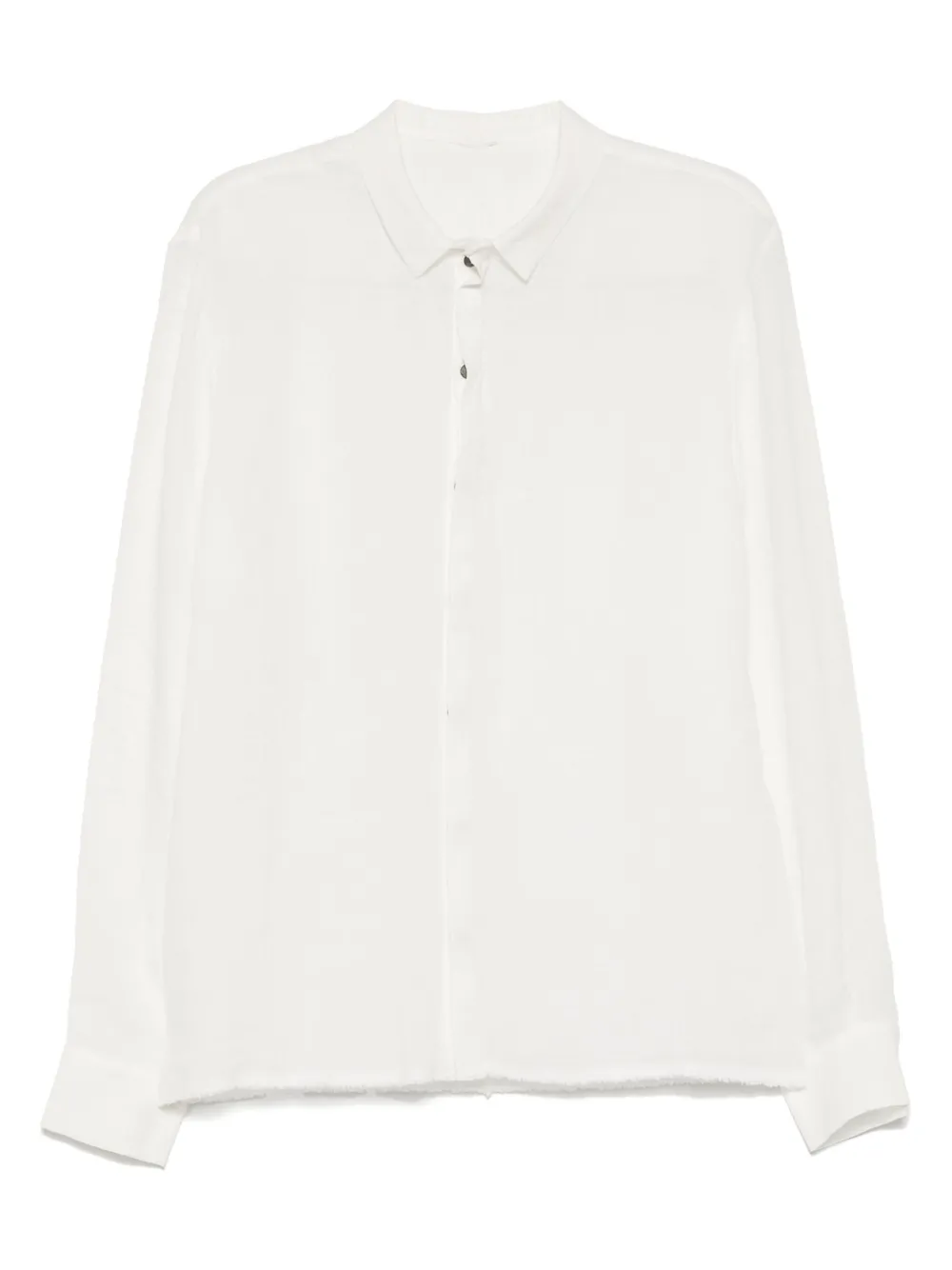 

Льняная рубашка Label Under Construction, белый