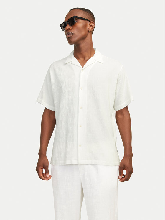 

Свободная рубашка Luke 12255781 Jack&Jones, белый
