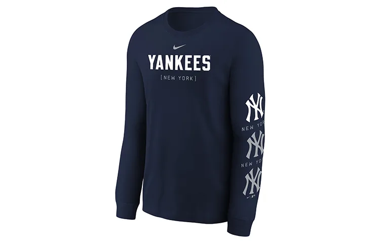 Nike Толстовка MLB темно-синяя для подростков — фото 3