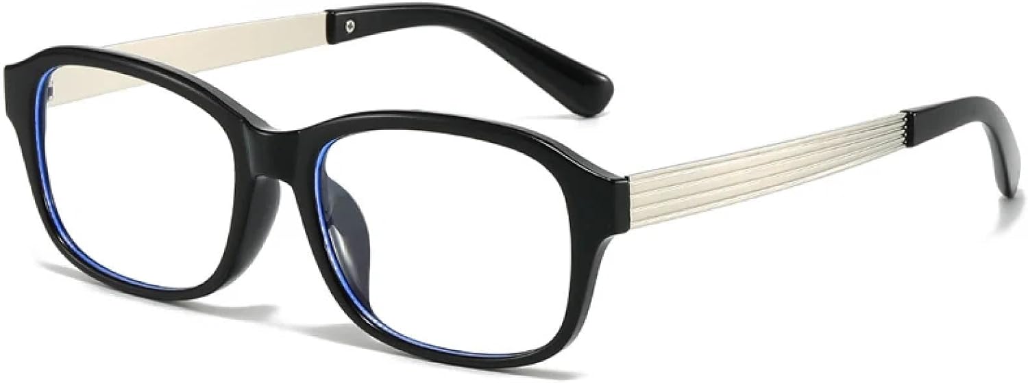 

Винтажные классические маленькие металлические солнцезащитные очки для женщин и мужчин, модные, для активного отдыха, путешествий, вождения, защита от УФ-излучения UV400 TKKTLLT, Black Clear