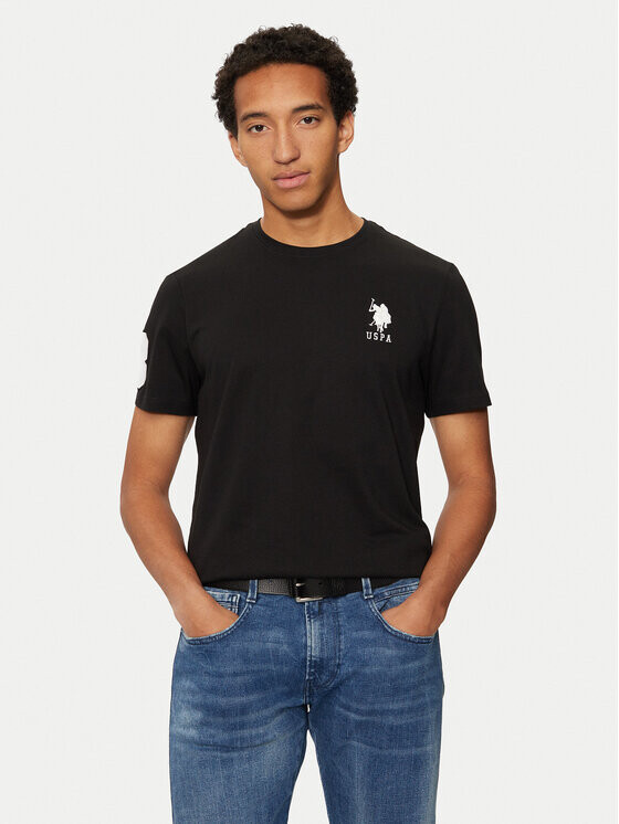 

Футболка узкого кроя U.S. Polo Assn., черный