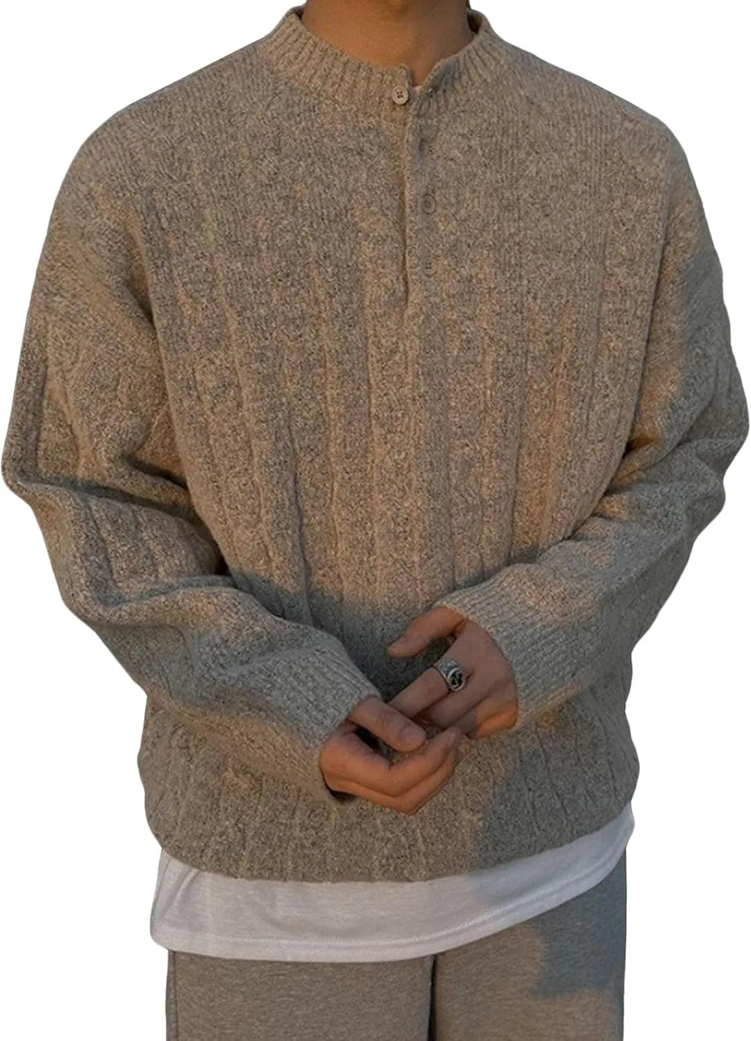 

Мужской свитер Maiyifu-GJ с воротником стойкой