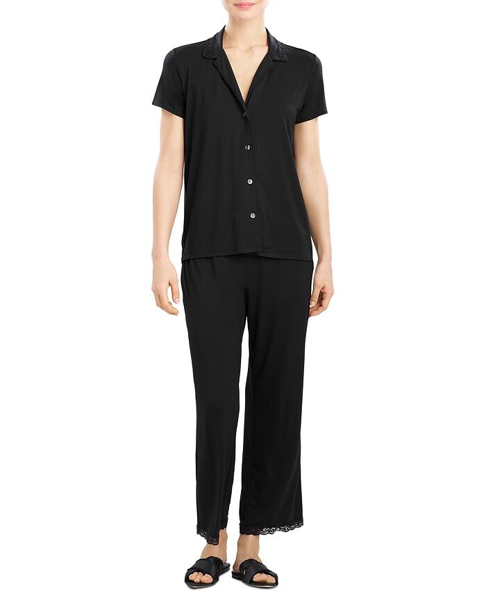 

Пижамный комплект с короткими рукавами Natori, черный