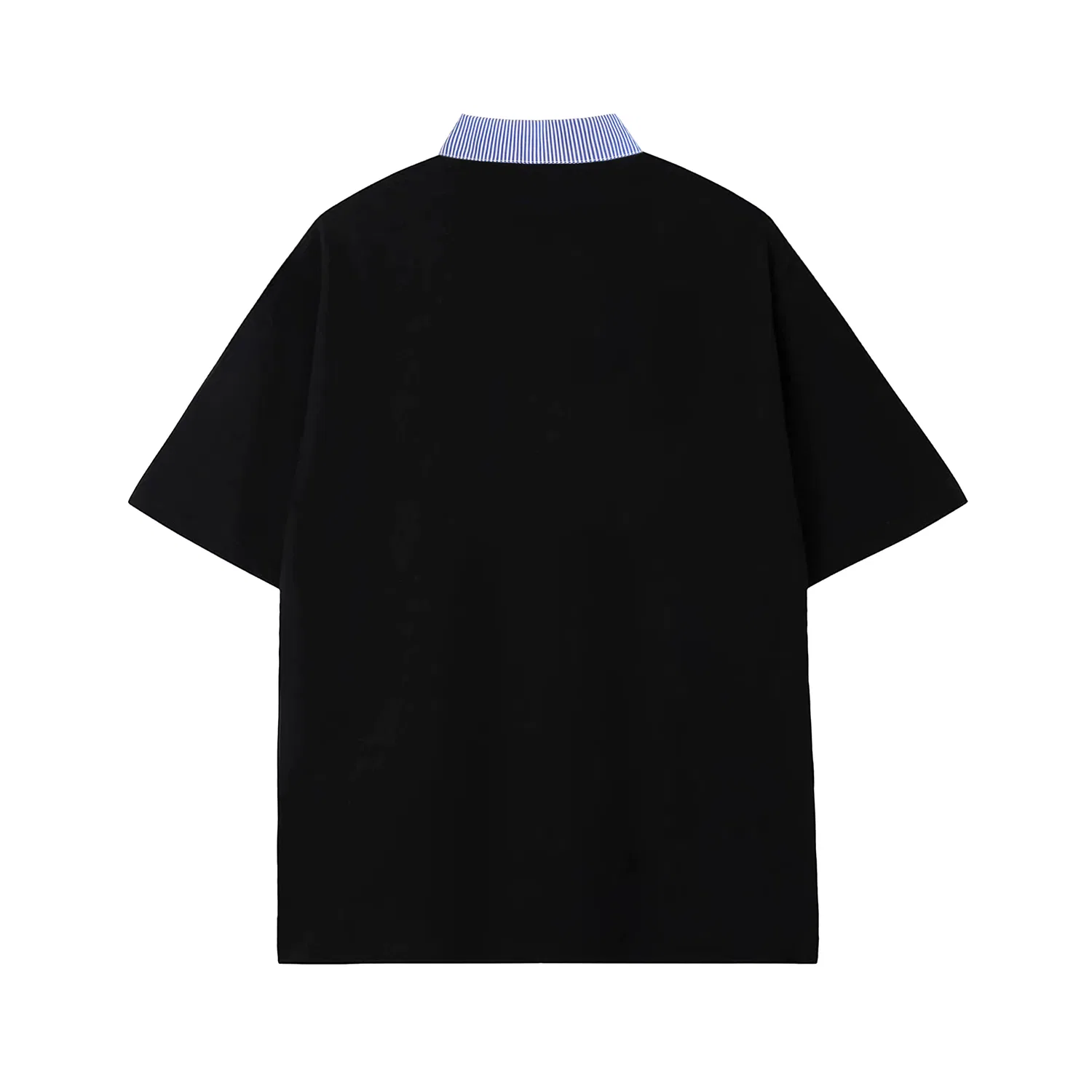 Футболка Adidas MUST HAVES T Shirt Black Blue — фото 4