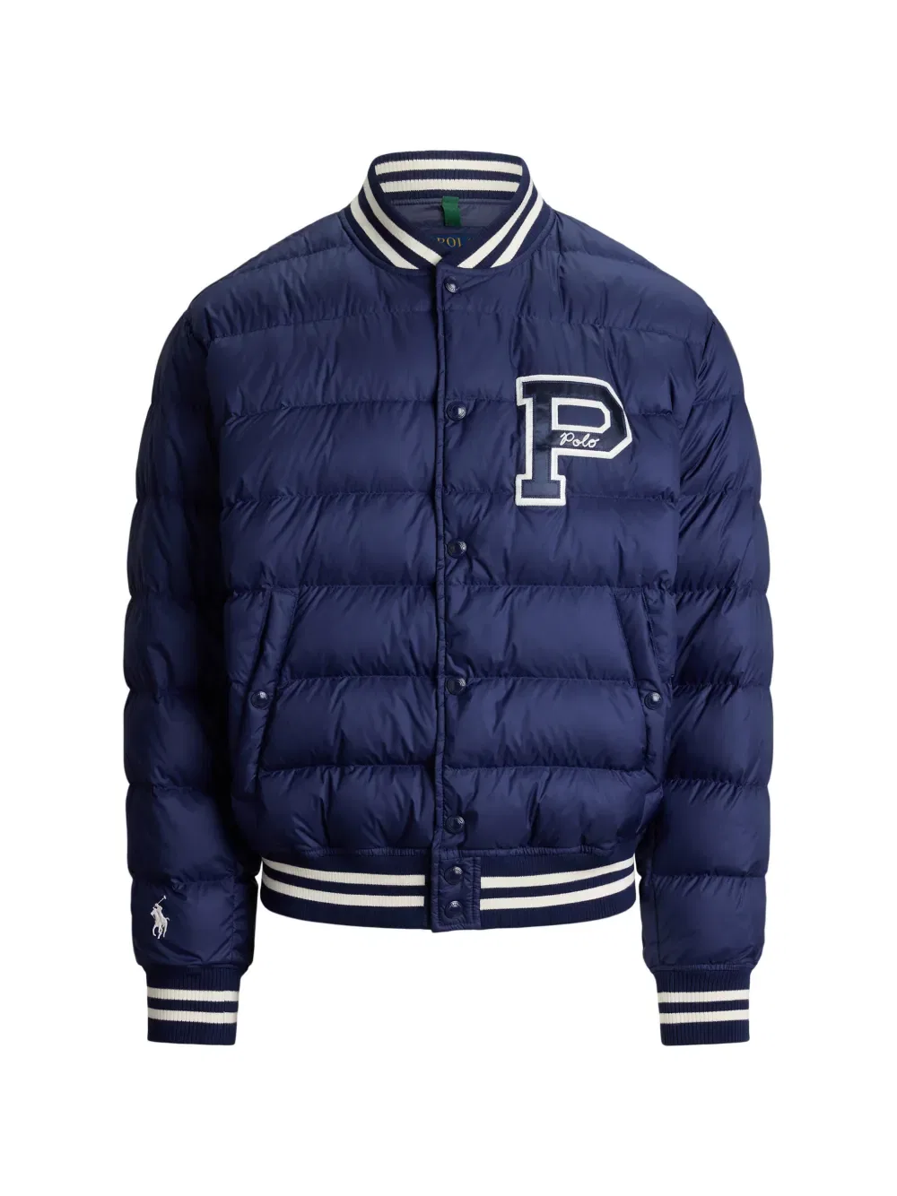 Стеганая куртка-бомбер Polo Ralph Lauren, синий