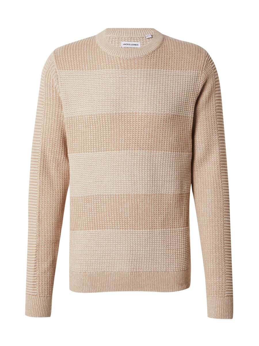 

Свитер JACK & JONES HUGO, цвет Beige/Dark beige