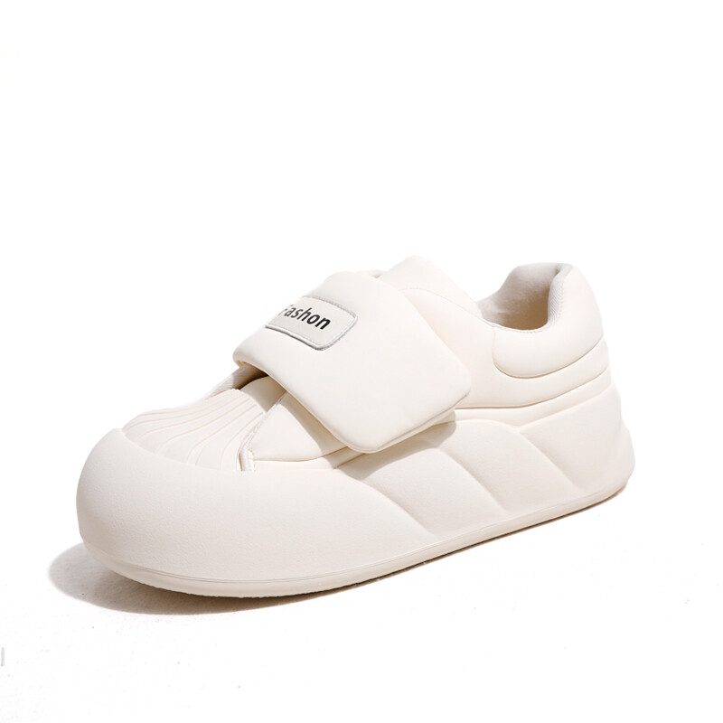 

Кеды, скейтборд обувь женская низкая Ouumeis, цвет White/Khaki