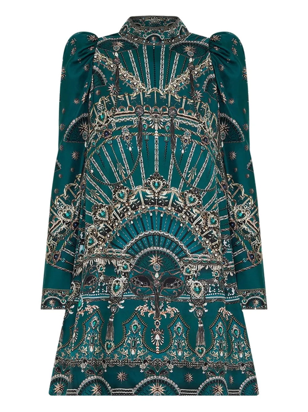 

Мини-платье Venice Veil Camilla, зеленый