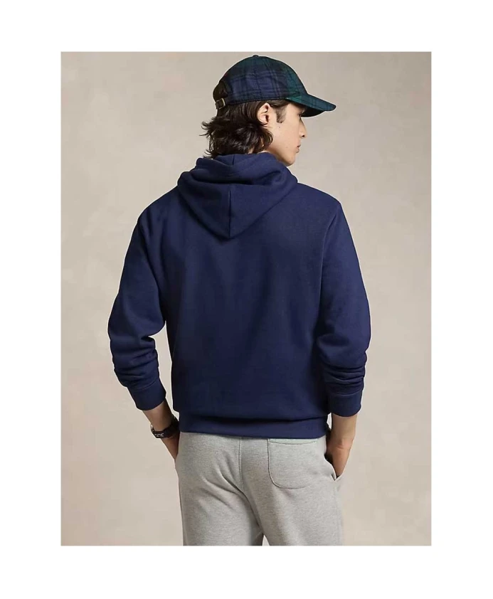Толстовка с графическим принтом из флиса Polo Ralph Lauren, синий — фото 3