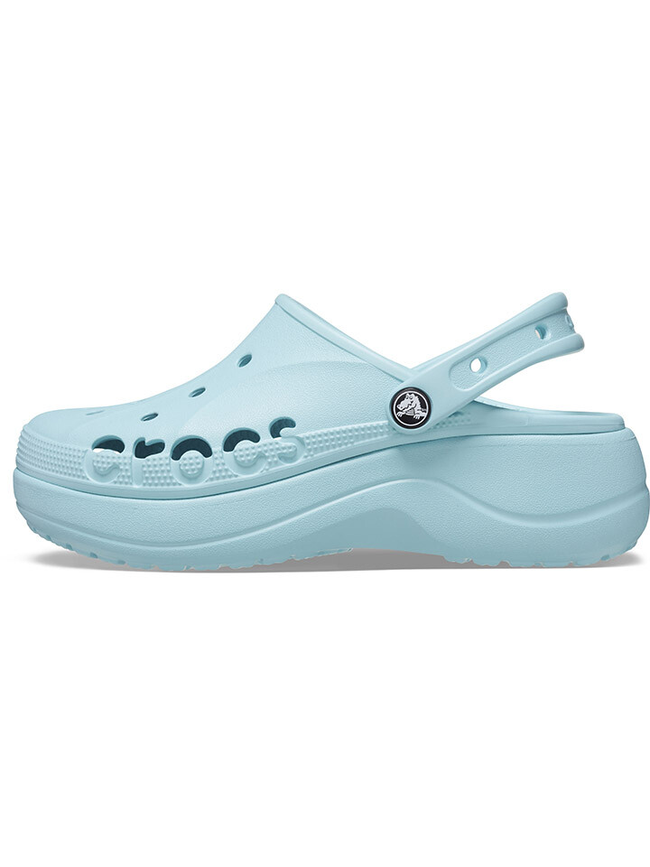 Сабо Crocs Baya Platform, светло-синий — фото 2