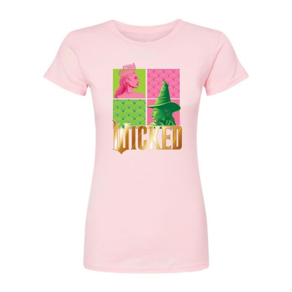 

Футболка Juniors Wicked Glinda & Elphaba в сетку Licensed Character, розовый