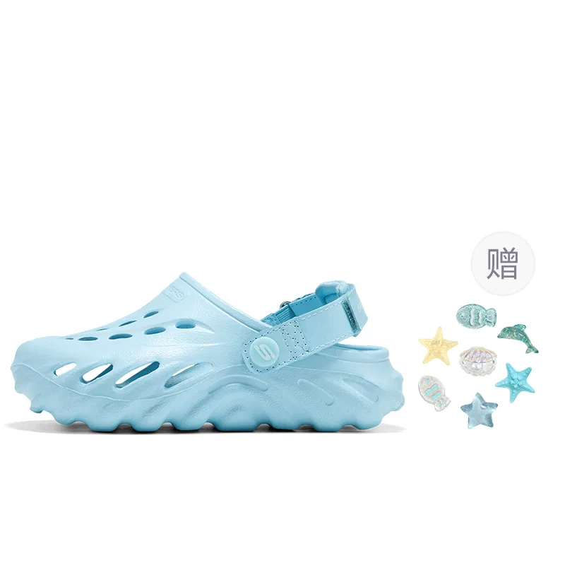 Клоги детские Skechers Kids голубые