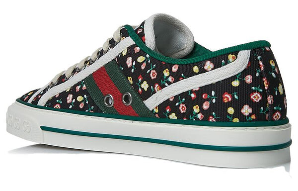 Кроссовки tennis 1977 x liberty of london 'floral - black' Gucci, черный — фото 3