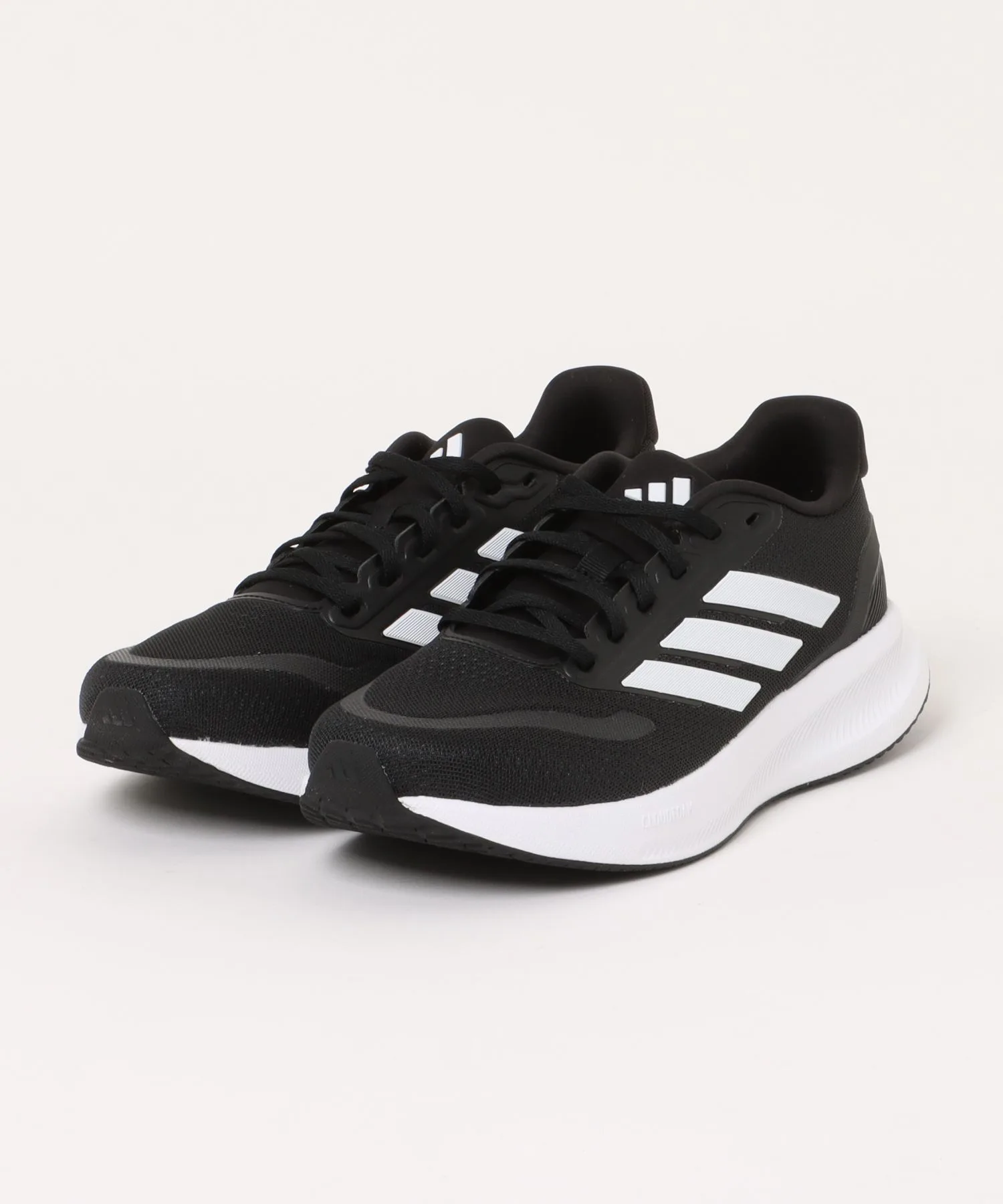Мужские кроссовки для бега легкие RUNFALCON 5 adidas черно-белые