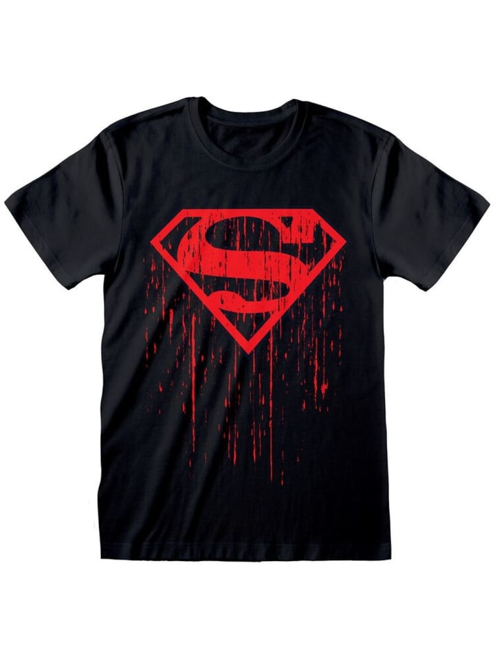 

Футболка Dripping Symbol T-Shirt черного цвета Superman, Черный, Футболка Dripping Symbol T-Shirt черного цвета Superman