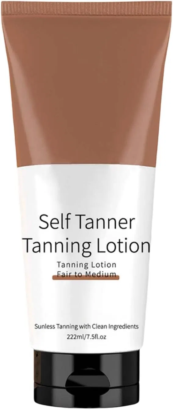 Автозагар лосьон с кокосом, от белого до среднего или от среднего до темного, 1 шт, 244 г Generic