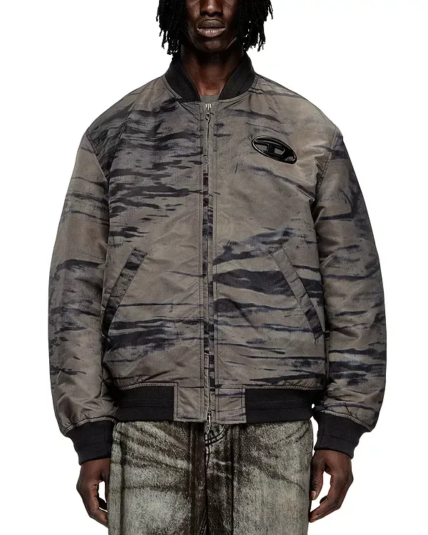 Бомбер J-Kepes-Dlbz Diesel, Black/Denim