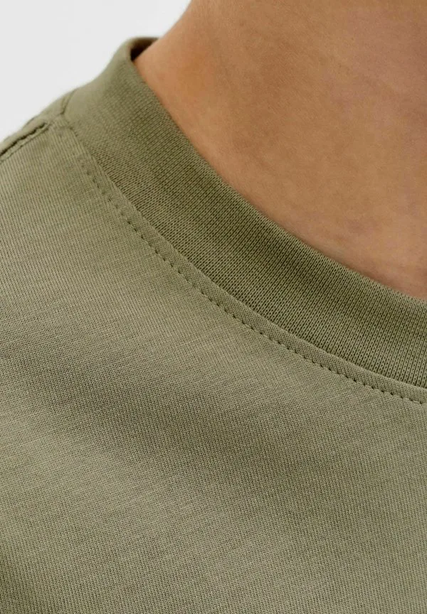 Футболка jjesoho с круглым вырезом, базовая футболка noos. Jack & Jones Junior, Vetiver — фото 4