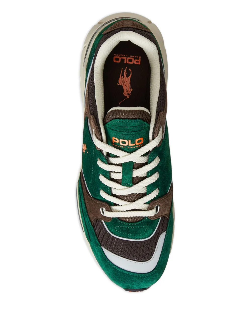 Кроссовки Trackster 250 Polo Ralph Lauren, зеленый — фото 4