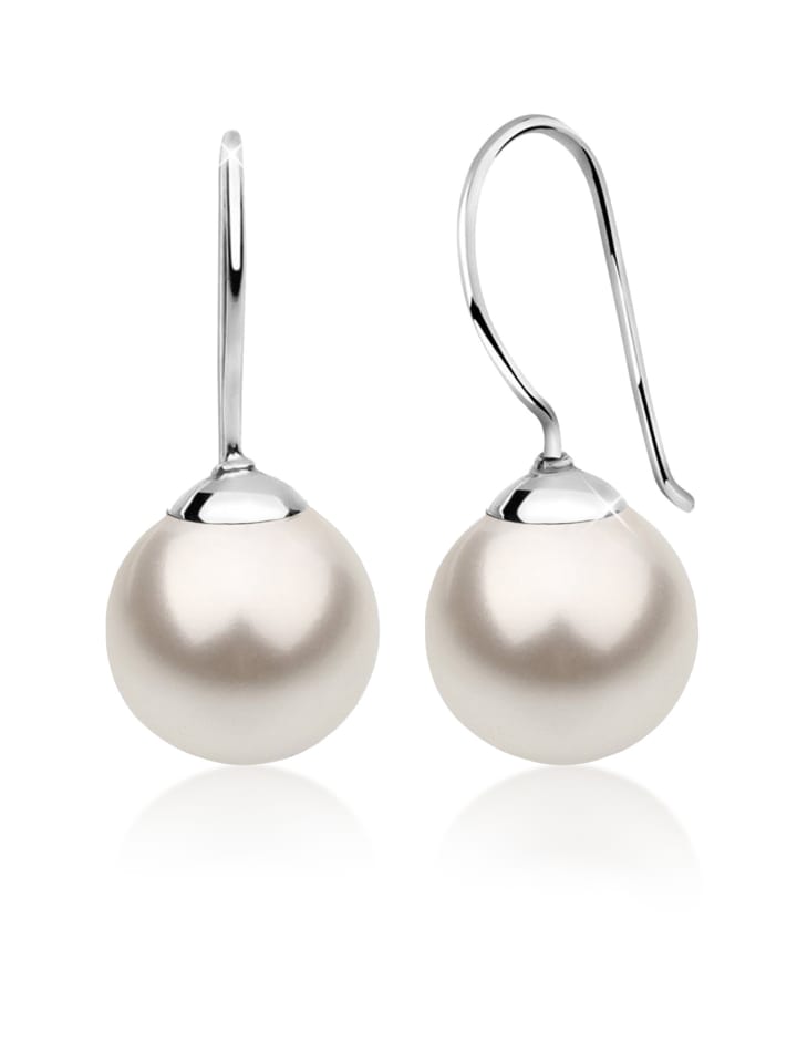 

Nenalina Серьги из серебра 925 пробы, белые