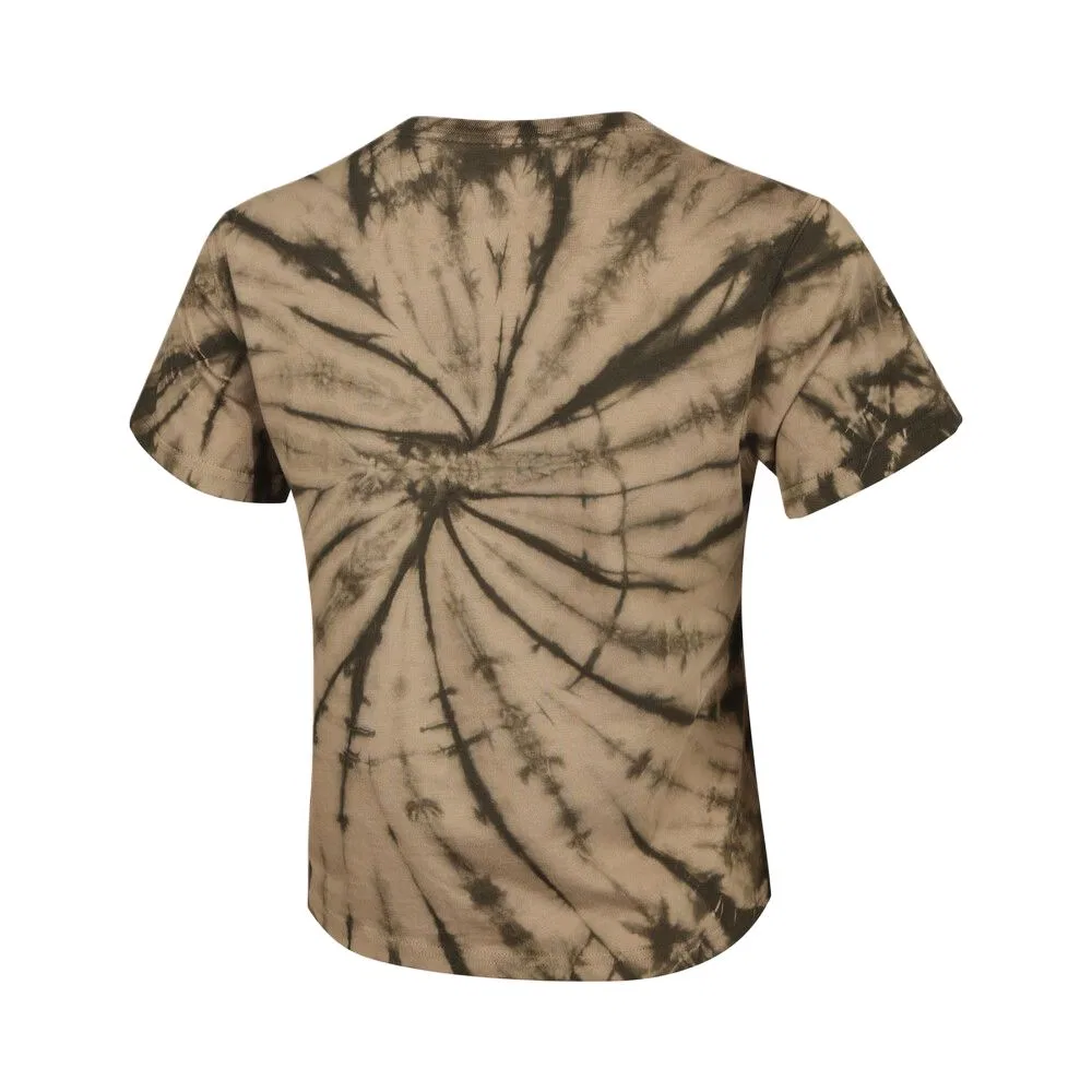 Футболка женская Khaki All Over Print с круглым вырезом Jordan — фото 3
