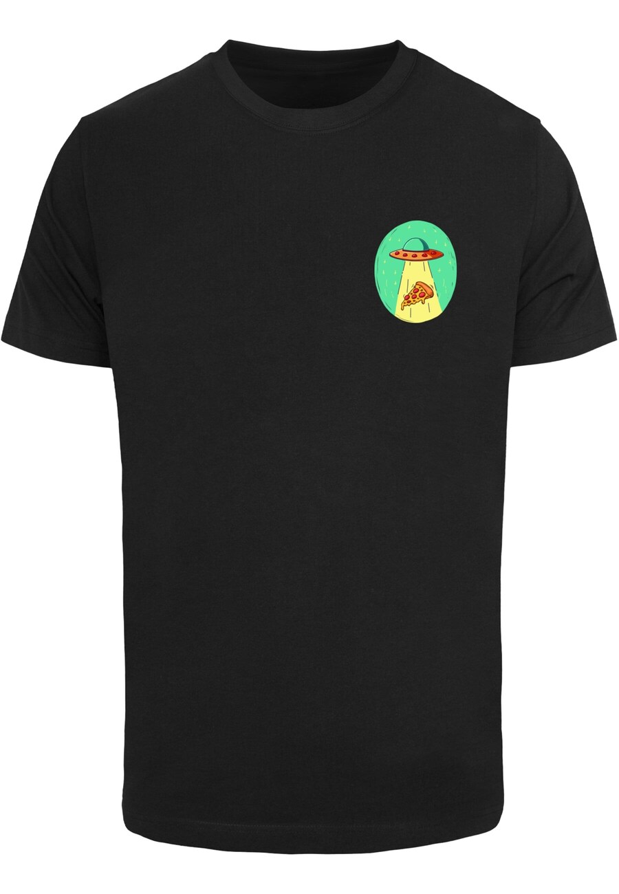 

Рубашка Mister Tee Ufo Pizza, черный