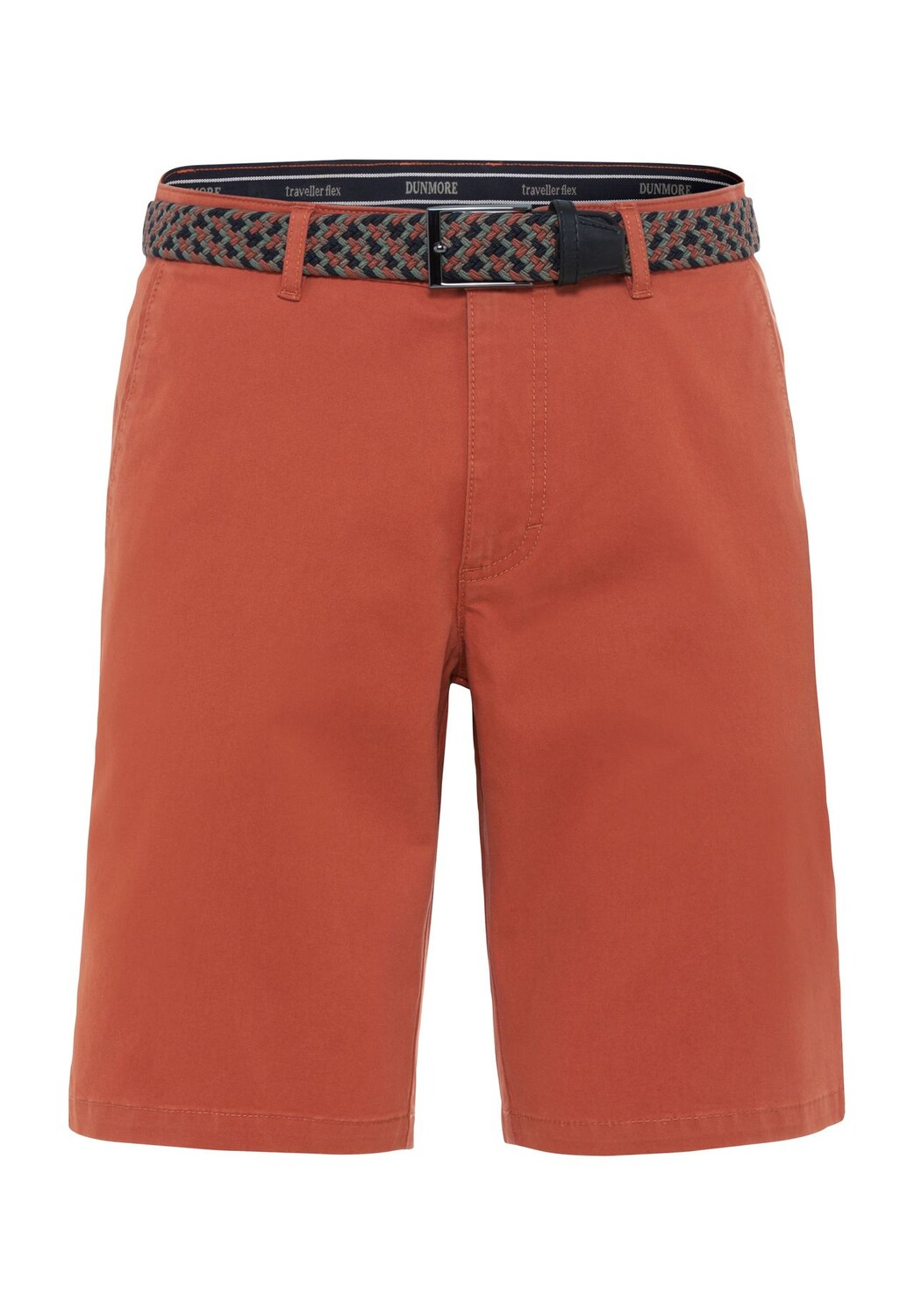 

Chino Bermuda, диагональные карманы, пояс, мужские DUNMORE, цвет 1402 Sangria