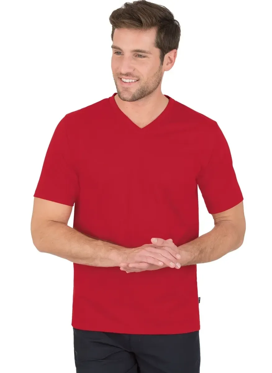

Футболка Trigema "TRIGEMA V-Shirt DELUXE", цвет Kirsch
