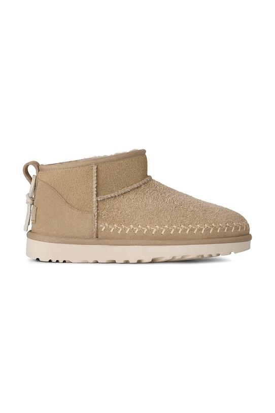 Угги утепленные UGG Classic Ultra Mini Biarritz, бежевый