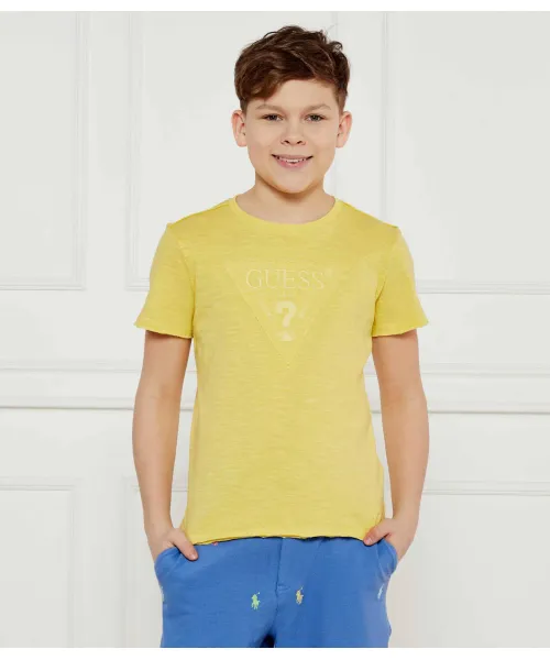 

Футболка Regular fit Guess, желтый