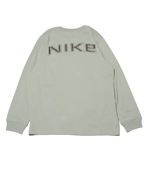 Женская футболка NIKE Phoenix с длинным рукавом зелёного цвета — фото 4