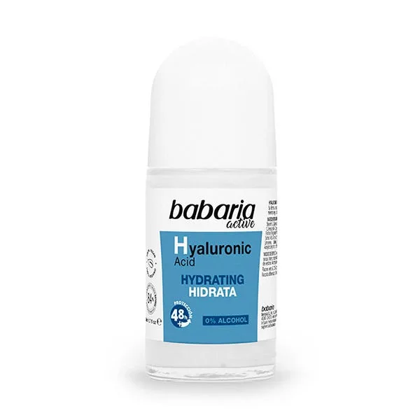 Увлажняющий роликовый дезодорант BABARIA Hyaluronic Acid 50 мл
