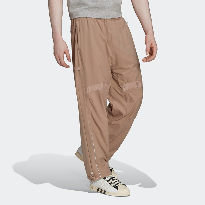 Спортивные брюки Men's adidas originals Printing Logo Zipper Pocket Straight Sports Pants/Trousers/Joggers Brown HK2735 — фото 4
