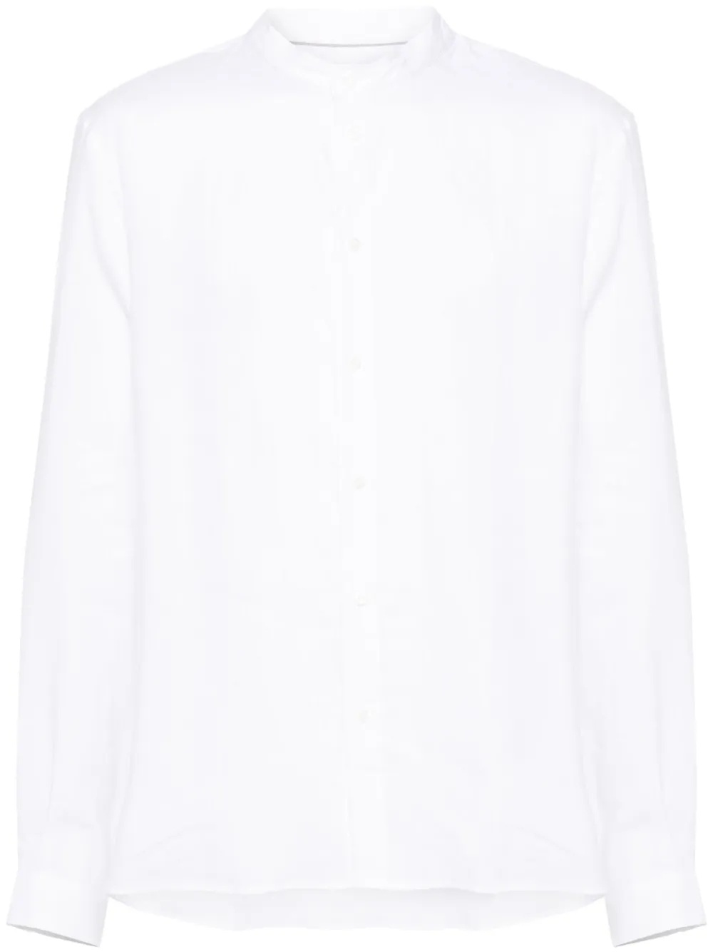 

Рубашка с воротником-стойкой Brunello Cucinelli, белый