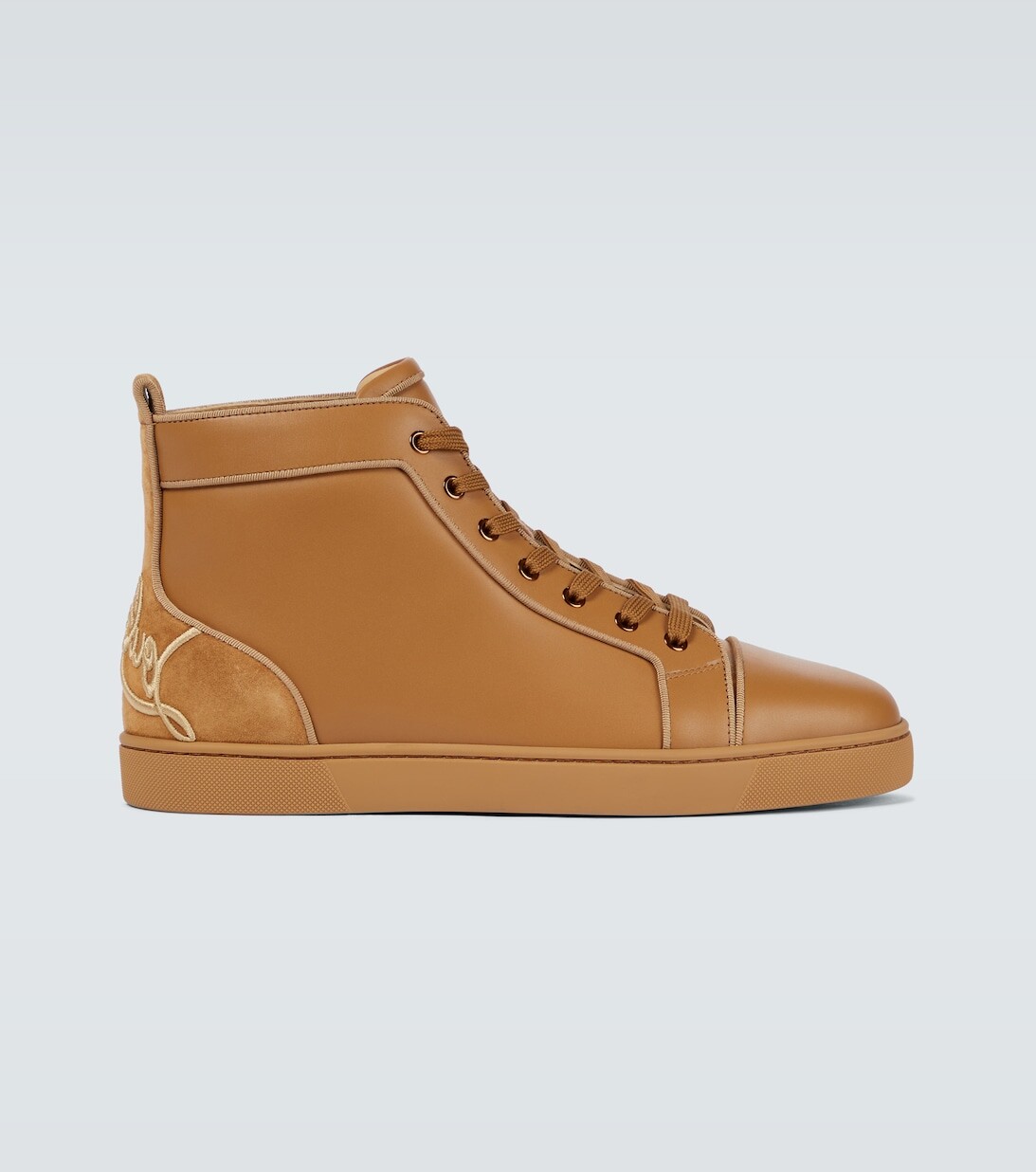 

Кроссовки Fun Louis Christian Louboutin, коричневый