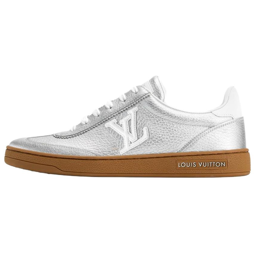 LOUIS VUITTON Женские кроссовки Frontrow Low top для скейтбординга Silver