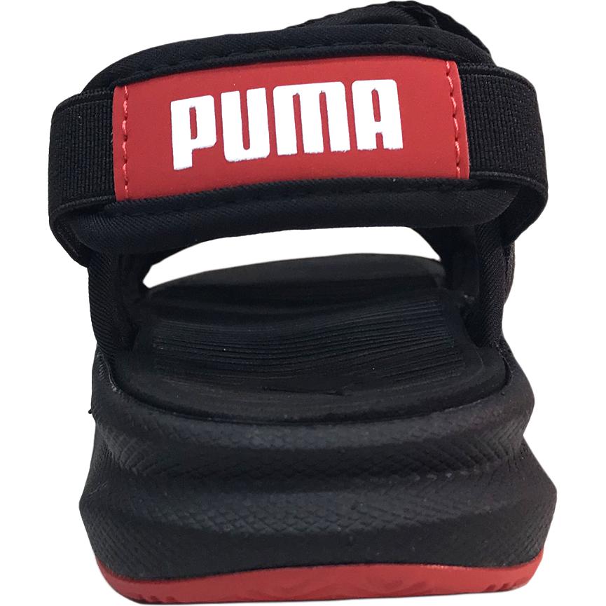 Детские сандалии Evolve Sandal Low Top для детей от 3 до 7 лет PUMA, черный — фото 4