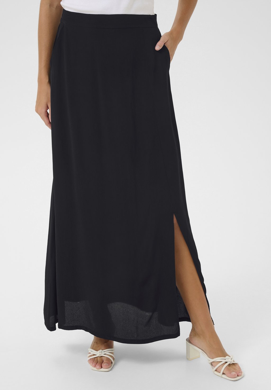 

Юбка макси KALIANA Kaffe, цвет Black Deep