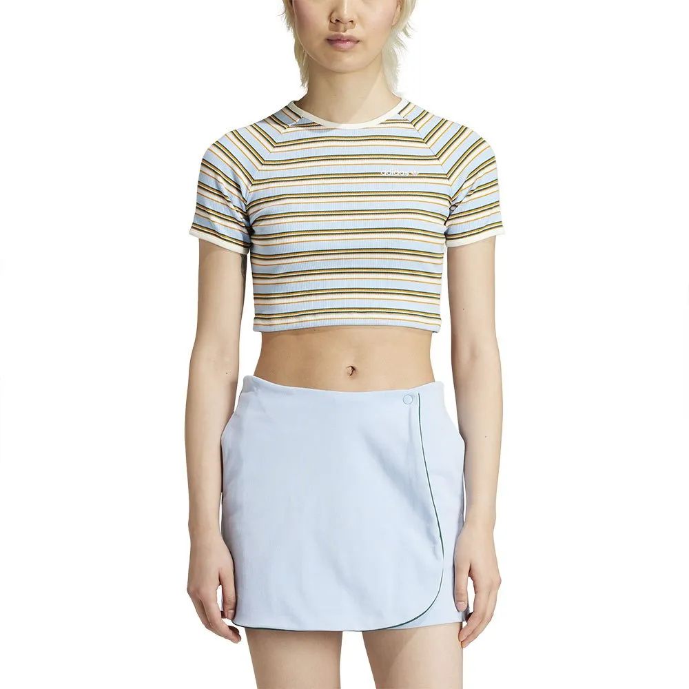 

Футболка adidas Originals 80s Rib Stripe Baby, разноцветный