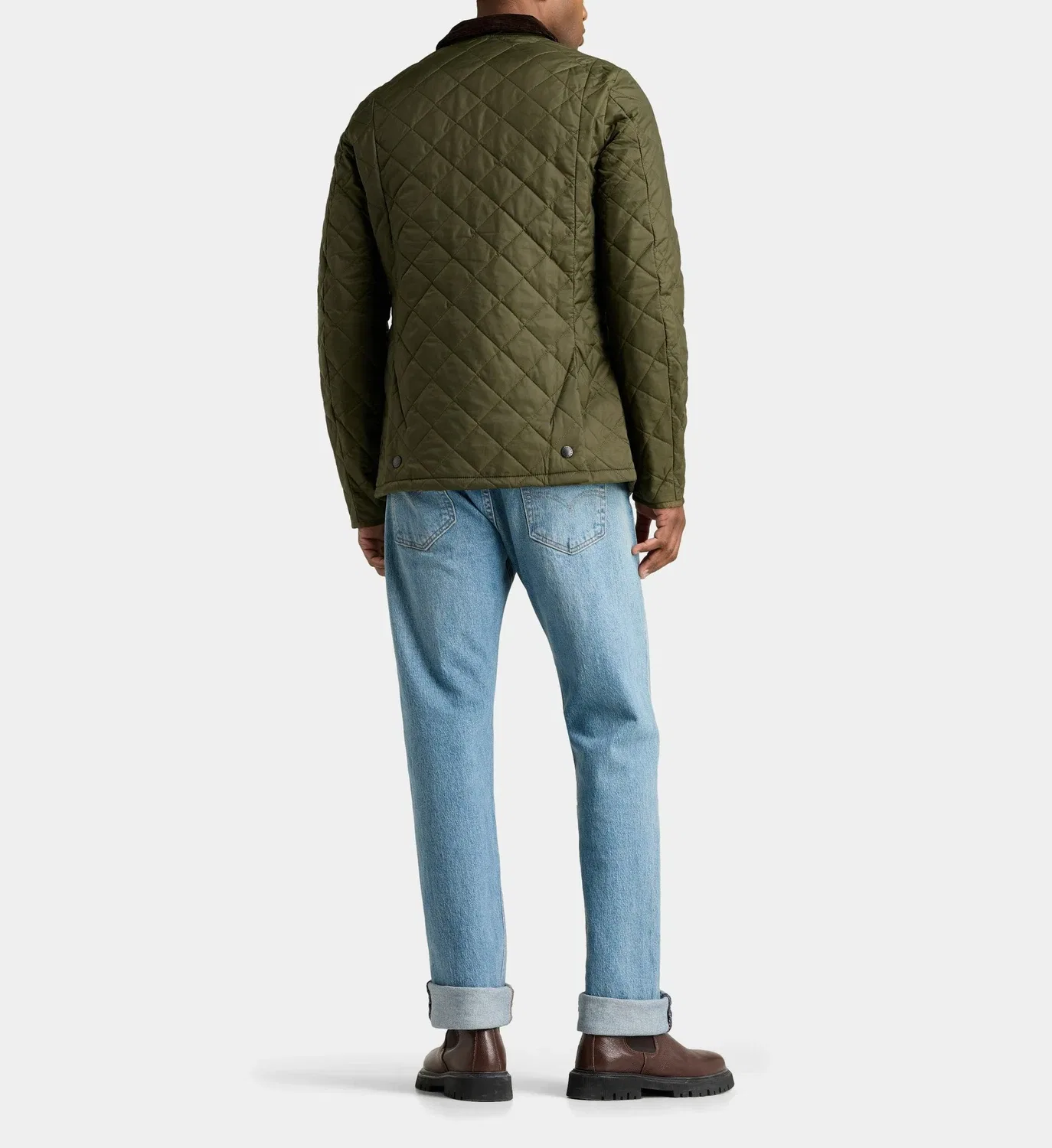 Охотничья куртка Heritage Liddesdale Quilt Barbour, хаки — фото 3