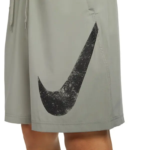 Шорты drii-fit big swoosh 9in shorts 'grey' Nike, серый — фото 3