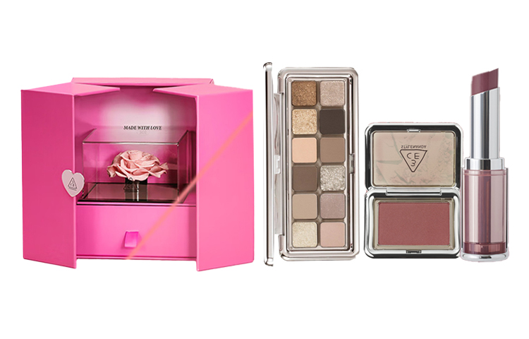 Консервированный цветок Timeless Box Limited Edition набор косметики тональная основа легко растушевывается натуральный 3CE — фото 4